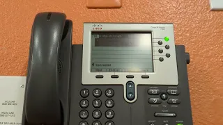 Cisco IP phone 7962: Ringtone and Voicemail