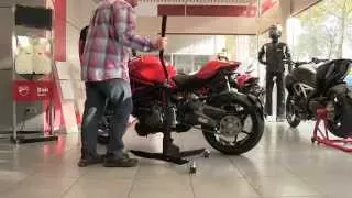 Caballete Moto Central ConStands Power Ducati Monster 1200 Tutorial