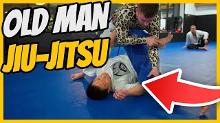 How To Dominate White Belts With Old Man Jiu-Jitsu