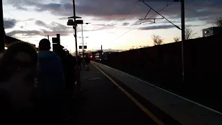 Class 37 on freight at rugby