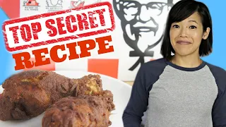 KFC SECRET Recipe Revealed? -- Deep Fried vs. AIR FRIED -- KFC's 11 herbs & spices