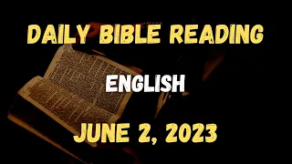 June 2, 2023: Daily Bible Reading, Daily Mass Reading, Daily Gospel Reading (English)