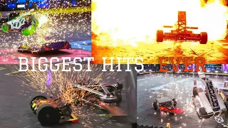 HITS WHICH ROCKED THE BATTLEBOTS BOAT