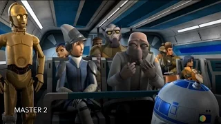 [R2-D2 and C-3PO's first meet with The Ghost crew] Star Wars Rebels Season 1 Episode 3 [HD]