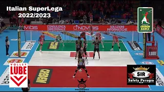De Cecco vs León - Scout View - Volley Lube vs Perugia - Italian SuperLega 2022 - Highlights