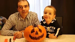 Как вырезать тыкву на Хэллоуин. How to Carve Halloween Pumpkins