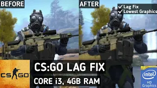 CSGO Lag Fix Low End PC | How To Play CSGO On 4GB RAM Intel HD Graphics