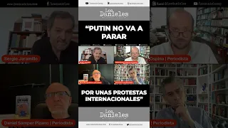 "PUTlИ no va a parar por unas protestas internacionales; esto no es solo un ASUNT0 MlLlT4R" #shorts