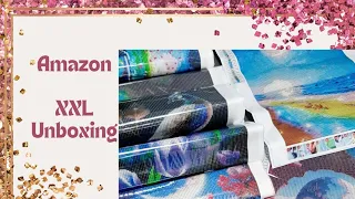 XL Diamond Painting Amazon Unboxing | Bilder unter 3,00€ 😍 Angebot ! Für den kleinen Geldbeutel ♡