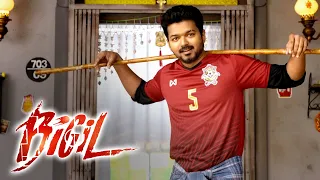 College students rush to thalapathy | Bigil Movie Scenes | Vijay | Nayanthara | Atlee | API