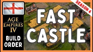 Aoe4 | English Fast Castle Build Order