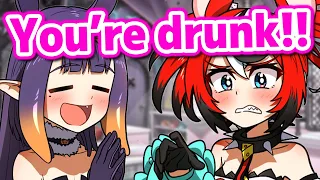 Bae argues with Drunk Ina【Hololive】