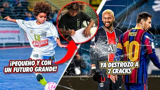 El gran NIÑO que a sus 8 AÑOS YA SUPERÓ a Messi y a Neymar ¡Es la MÁXIMA PROMESA de BRASIL!