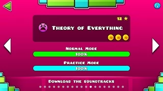 Geometry Dash - Lvl. 12 - Theory Of Everything (All Coins) | Heisenberg