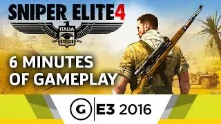6 Minutes of Sniper Elite 4 Gameplay - E3 2016