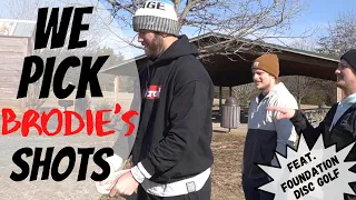 Simon Says Challenge w/ Brodie Smith and Foundation Disc Golf!!