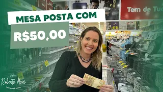 Mesa Posta com R$50,00? Isso é possível?