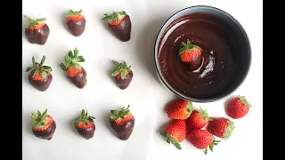 Feel The Love with Irresistible Chocolate-Dipped Strawberries