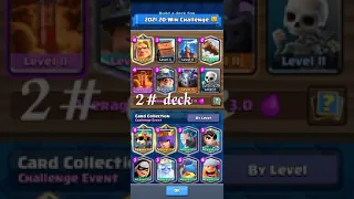 2021 20 win challenge clash royale. Top 3 decks for 2021 20 win challenge.