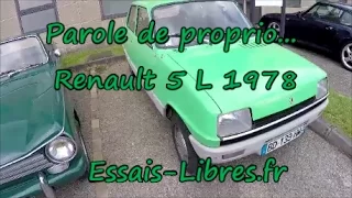 Renault 5L 1978 Parole de Proprio