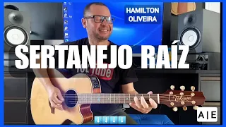 O MELHOR DO SERTANEJO RAÍZ NO VIOLÃO (Solo Maravilhoso) Hamilton Oliveira