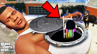 Shinchan Enter Inside Secret World of Franklin's Belly in GTA 5 | SHINCHAN and CHOP