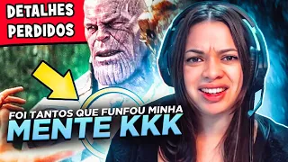 TODOS os DETALHES que você PERDEU em VINGADORES ULTIMATO | Sessão Nerd「REACT」