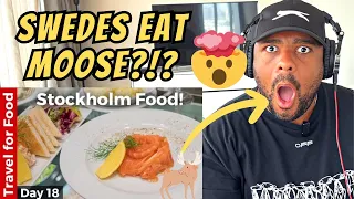 Brit Reacts to Swedish Food in Stockholm: Melt-In-Your-Mouth Dill Cured Salmon! | PRT 2