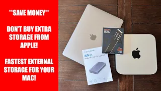 Fastest External Storage for your Mac w/Speed Test! DON'T OVER PAY FOR STORAGE! *ACASIS & SN770 SSD*