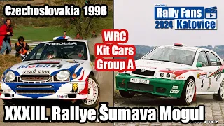 33. Rallye Šumava Mogul 1998 - WRC, Kit Cars, Group A