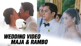 WEDDING VIDEO: MAJA SALVADOR AND RAMBO NUNEZ!