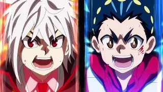 Beyblade Burst Sparking Super King Episode 48 AMV - Lean and Shu Vs Valt and Rantaro