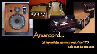 AMARCORD... Gli Impianti Hi-FI nelle case degli Italiani degli Anni '70