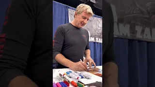 William Zabka signing autographs