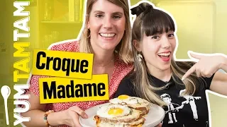 CROQUE MADAME // Sandwich Deluxe auf Französisch // #yumtamtam