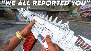 No one uses this gun but it got me reported and BANNED...