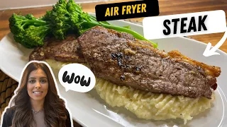 AIR FRYER STEAK RECIPE! YOU NEED TO TRY!! Ninja Dual Zone