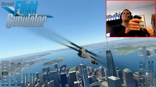 MSFS2020 - Flying the Dune Ornithopter Over New York City! (With Commentary)