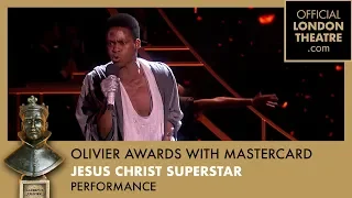 Jesus Christ Superstar performs at the Olivier Awards 2017 with Mastercard