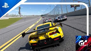 Gran Turismo 7 | Daily Race | Daytona Tri-Oval | Chevrolet Corvette C7 Group 3