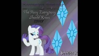 *OLD VERSION* Becoming Popular (The Pony Everypony Should Know) Metal Cover BETA