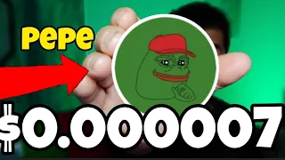 Pepe Coin 4% UP PRECIO $0.000007 #pepecoin