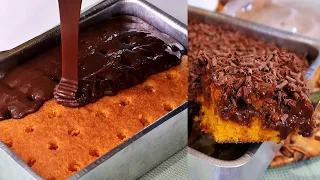 A MELHOR RECEITA DE BOLO DE CENOURA DO MUNDO | BOLO DE CENOURA TRUFADO