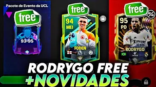 🎁 Rodrygo e Foden Grátis e Tokens da UCL no FC MOBILE!