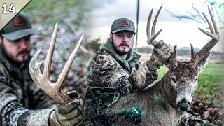 LATE SEASON OHIO BUCK DOWN | Bow Hunting During Ohio Gun Season