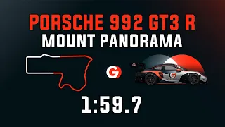 Mount Panorama 1:59.7 - Porsche 992 GT3 R - GO Setups | ACC 1.9.2