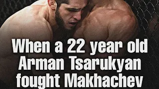 Arman Tsarukyan fought Islam Makhachev.