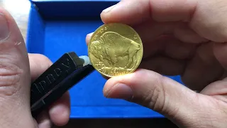 Ping Test - 24k Gold Buffalo vs 22k Gold Eagle - Better Sound!