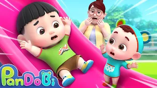 Play Safe on the Playground  | Play Safe Song | Pandobi Nursery Rhymes & Kids Songs