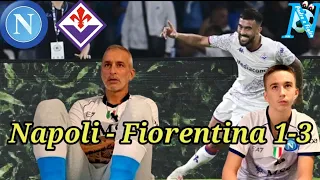 🥅 ⚽️ Napoli -Fiorentina 1-3 Napoli preso a pallonate Ottima Fiorentina #Garciaout